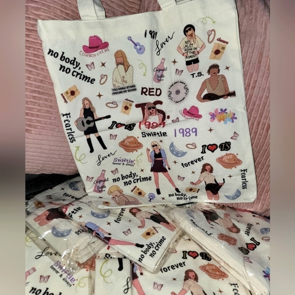 Other - TAYLOR SWIFT CANVAS TOTE 14.5X12.5